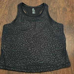 90 degree by reflex black workout tank top